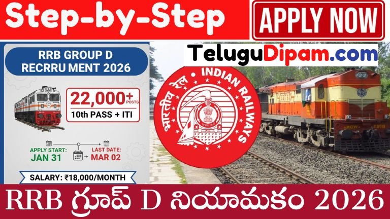 RRB గ్రూప్ D నియామకం 2026
